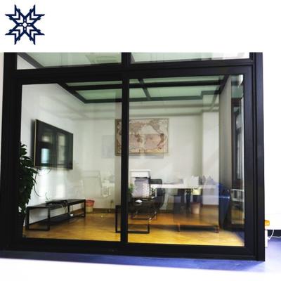 China Magnetic Screen G-ren Innovation PU New Profile Hurricane Impact Resistance Large Sliding Glass Doors for sale