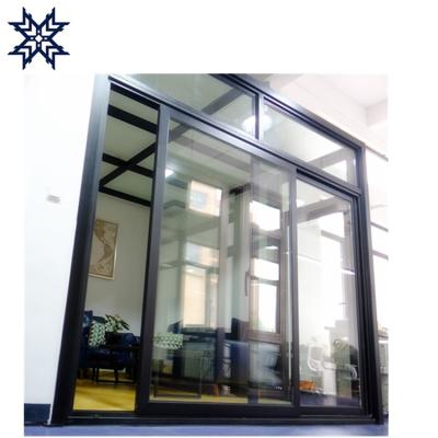 China Windproof Standard Used Sliding Glass Doors Big Sale With Hardware for sale