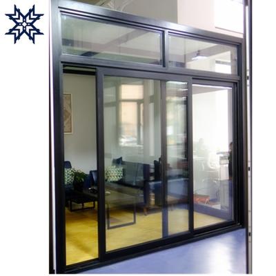 China Sliding Aluminum Frame Custom Commercial Automatic Sliding Tempered Glass Door Good Quality for sale