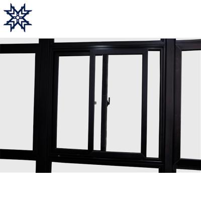 China High Quality Magnetic Fiberglass Screen Kitchen Fireproof Sliding Windows for sale