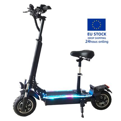 China USA Warehouse Unisex Unisex Ready To Board 1200w 48v 10.5inch With Seat Dismountable Adult Electric Scooter Q08 for sale