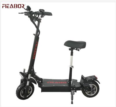 China EU Warehouse Unisex Ready To Ship 1200w 48v Q08 10.5inch With Seat Dismountable Adult Electric Scooter for sale