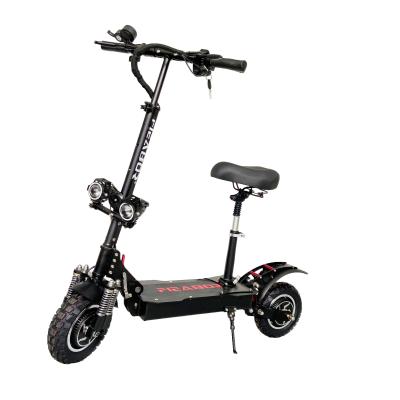 China QX8plus 52v 2400w 10inch Dual Motor 2 Wheel Unisex Electric Scooter for sale