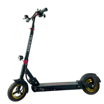 China QX5Plus 48V 800W Double Rear Tire Duck Disc Folding Adult Scooter 10 Inch Unisex Double Drive for sale