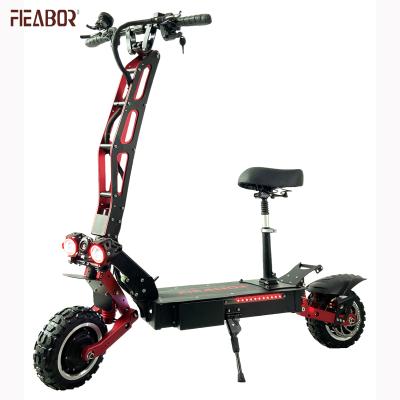 China Q09plus electric scooter 6000w unisex electric scooter 200kg 13 inch load electric scooter for sale