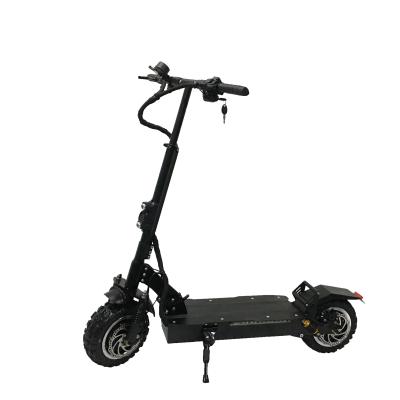 China Q06 unisex 5600w 11 inch wheel folding scooter long range powerful electric adult electric scooter for sale