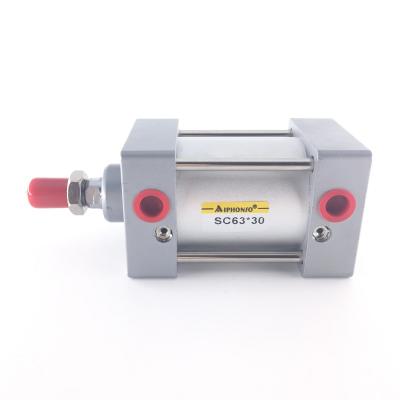 China Airtac type standard SC63 Series compact mini pneumatic air cylinder for sale