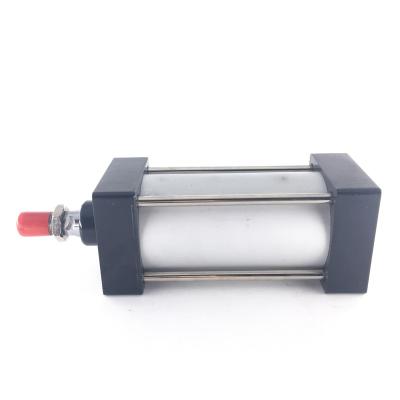 China ISO9001 Airtac standard SC80 series Adjustable double stroke air aluminum pneumatic cylinder for sale