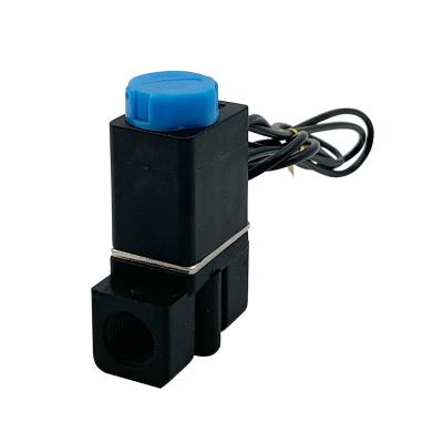 China 2P025-06 1/8 Inch port size 2/2 way Nylon Mini Solenoid valve for sale