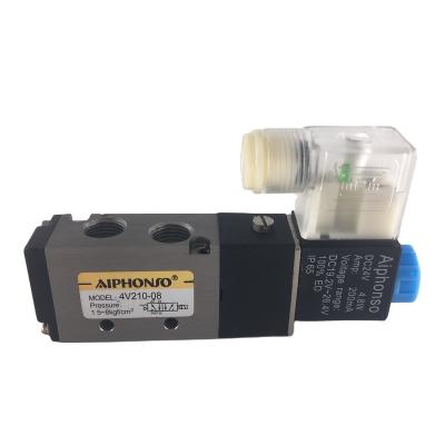 China Airtac type 4V210 08 air control pneumatic solenoid valve for sale