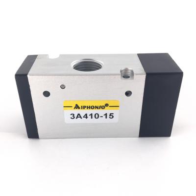 China Airtac type 3A410 15 air control pneumatic solenoid valve for sale