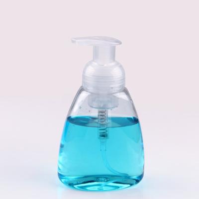 China BEAUTY PACKAGING Clear 250ml Empty Plastic Bottle With Lotion Pump And Dispenser Pump for sale