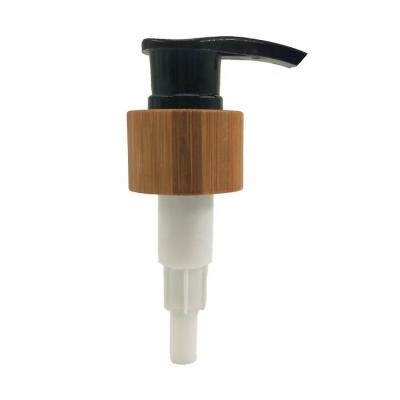 China Non Spills 24/410 28/410 Lotion Pump Plastic Or Metal Bamboo Lotion Pump for sale