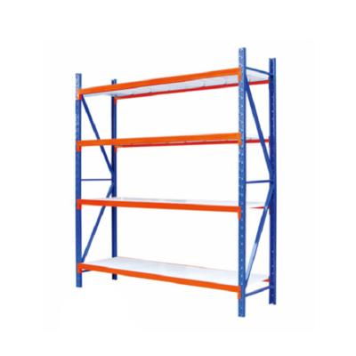 China Corrosion Protection Industrial Warehouse Storage Rack Shelf Steel Light Duty Racking System For Stacking Racks And Shelves for sale