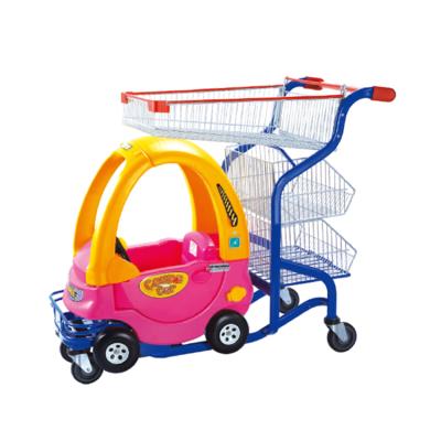 China Durable High Quality Shopping Trolley Plastic Kids Child Trolley Trolley for sale