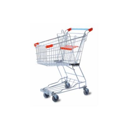 Cina Durable High Quality Asian Style Supermarket Shopping Cart Shopping Trolley Trolley in vendita