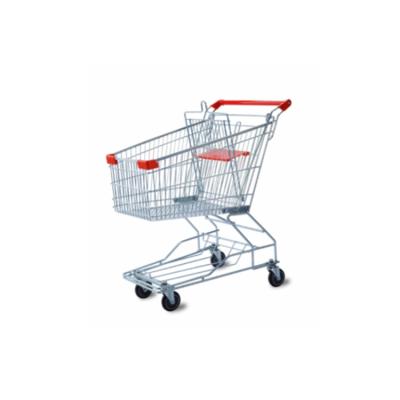 Κίνα Durable Hot Sale Asian Style Grocery Shopping Trolley Cart προς πώληση