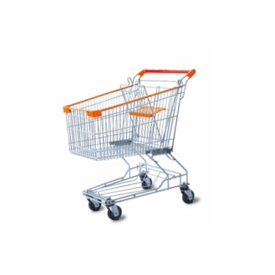 中国 Durable Asian Style Retail Store Supermarket Shopping Trolley Cart 販売のため