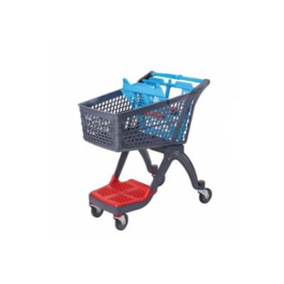 中国 Durable Supermarket Plastic Shopping Cart , Plastic Shopping Trolley 販売のため