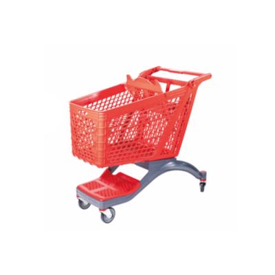 Chine Durable High Quality Plastic Trolley Supermarket Shopping Shopping Cart à vendre