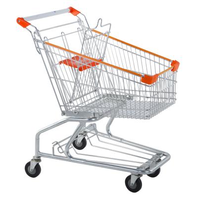 Китай Durable Hot Sale American Style Supermarket Shopping Trolley Cart продается