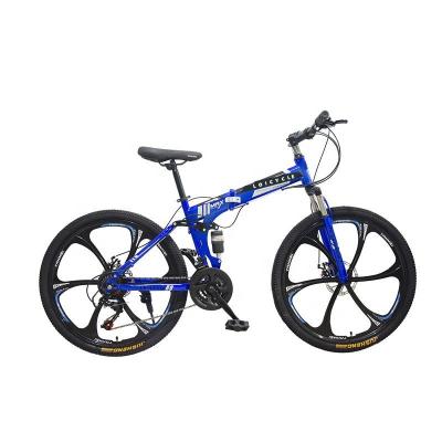 China MTB Moutain LOICYCLE Bicycle Factory Manufacturer 26 Inch 21/24/27 Speed ​​Spring Shock Absorption Double Disc Brake Folding Bike for sale