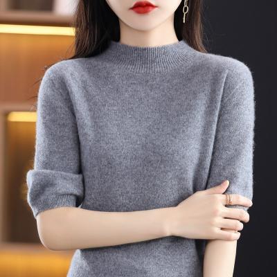 China knitting manufacturer Ladies Oversized Jumper of Anti-wrinkle cashmere sweater for sale