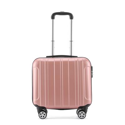 China Wholesale ABS Minivan Trolley Suitcase Kids Suitcase 16 Inch Carry-on Luggage for sale