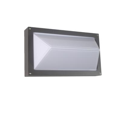 China Polycarbonate Metal Porch Diecst Door Led Corner Wall Light Fixture Lamp Lighting for sale