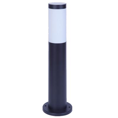 China Waterproof Outdoor Garden Stainless Steel Bollard Lawn Light E27 Lamp Socket for sale