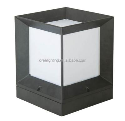 China The Garden Die Casting Aluminum Square Yard Street Lamp Pillar Bollard Lamp for sale