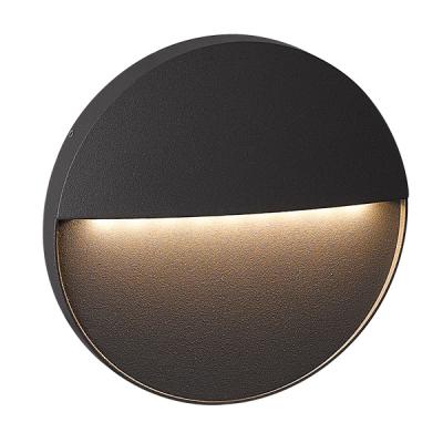 China Outdoor Recessed Outdoor Wall Light Deck Way LED Barrier Step Stair Pathway Beauty Polycarbonate Or Glass Lamp for sale