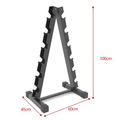 China Wholesale Multifunctional Factory Gym Home Fitness Equipment Gym Home Fitness Equipment Black Metal Hex Rack Dumbbell Rack Dumbbell Rack for sale