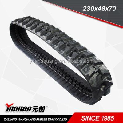 China mini excavator (230*48*LINKS) rubber tracks used 230*48*LINKS for sale