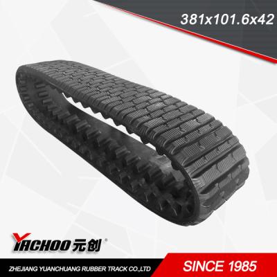 China ASV rubber track381x102x42 FOR 247/247B/257/257B 381x101.6x42 for sale