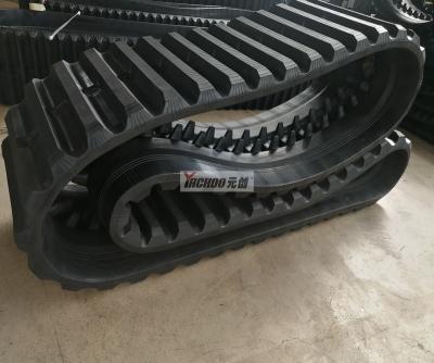 China Large Excavator Track 750x150x66 Rubber Construction Machinery Parts Rubber Crawler YACHOO OEM for sale