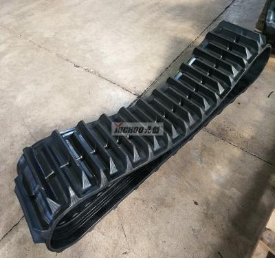 China Rubber Harvester Track For Combine Harvester 500x90xLinks Rubber Agriculture Track for sale