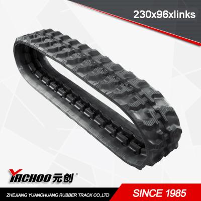 China RUBBER TRACK 230x96x31 for 15/15maxi/15B.2/16/16maxi/16RNT/17RNT MAXI EXCVATOR TRACK 2309631 for sale