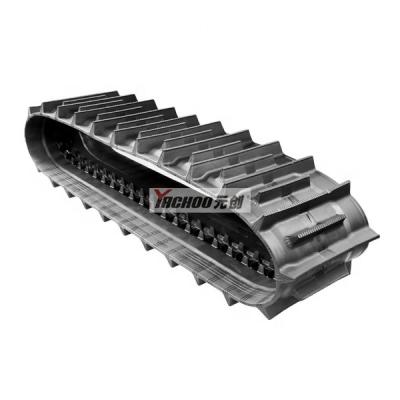 China Harverster Machine Agriculture Machinery Parts YW500x90xLinks Rubber Harvester Track YW500x90xLinks Rubber Track Yachoo OEM for sale