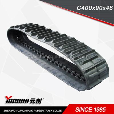 China Combine Harvester Rubber Track 400x90x46 400x90x48 450x90x51 500x90x51 550x90x56 Agricultural Rubber Track for sale