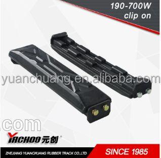 China Clip On Rubber Pad 101-300 135-400 154-450 171-500 175-500 190-600 700Gtrack Excavator Pad 700G for sale