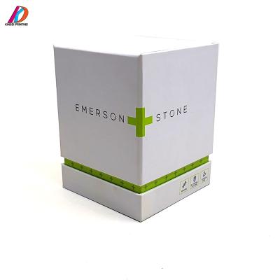 China Recycled Materials Logo Biodegradable Custom Lift Paper Box Cosmetic Packaging Box for sale