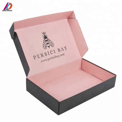 China Recyclable Corrugated Cardboard Paper Mailer Box Custom Printing Packaging for sale