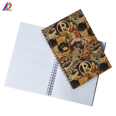 China paper & Cardboard Custom Hardcover Wonder Notebook Full Color Printing Student Exercise Book for sale