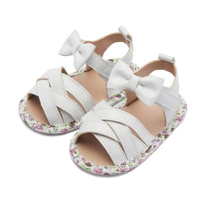 China 2022 Fashion Flat Flat Fabric Cotton Lightweight Anti-slippery Children's Princess Sandals Breathable for sale