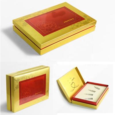 China Recycled Materials Small Shine Cardboard Box Custom Packaging Boxes For Cosmetic Medicine Packaging for sale