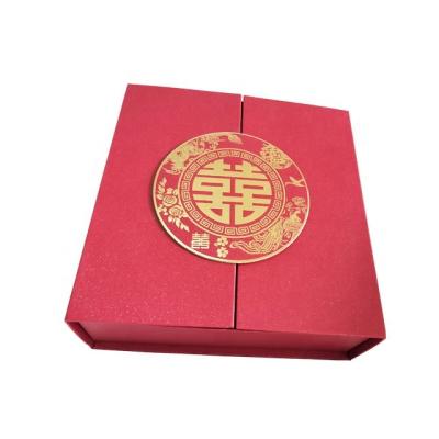 China Recycled Materials Wholesale Hot Sale Custom Printed Logo Luxury Wig Hair Extensions Packaging Boxes Clothing Magnetic Paper Gift Box for sale