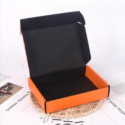 China Recycled Materials Wholesale Custom Colored Latest Design Corrugated Cardboard Cosmetics Shipping Gift Announcement Packaging Box With Logo for sale