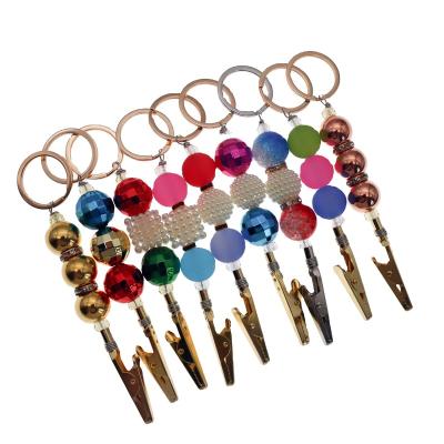 China Colorful ATM Card Grabber SmokeToy Barbs New Launched Fashion Bling Card Grabber ATM Card Roach Blunt Clip Holder With Key Chain for sale