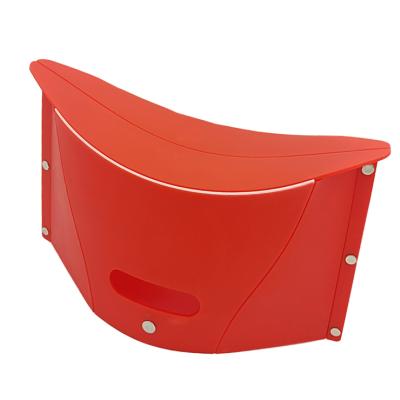 China Newest Eco-friendly Light Weight Folding Stackable Plastic Stool Squat Toilet PP Stool for sale